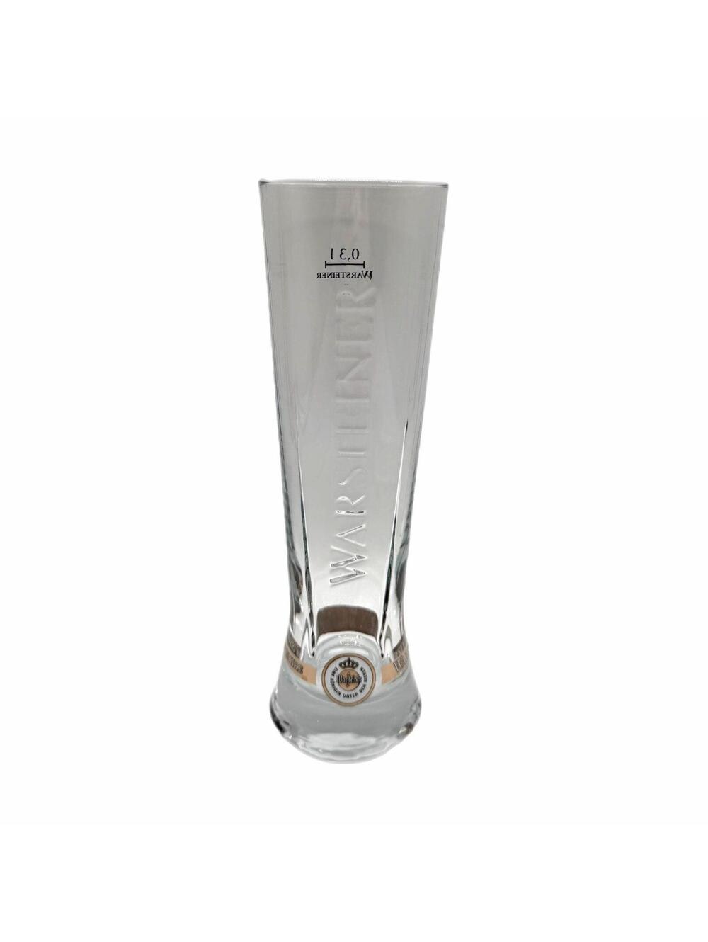 Vintage Warsteiner German Pilsner Glass Tumbler Beer / Pint Glass